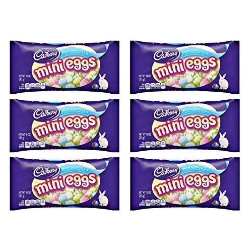 Cadbury Mini Eggs Milk Chocolate With A Crisp Sugar Shell Flavor