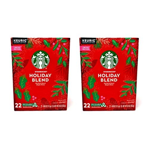 Starbucks Coffee Holiday Blend Coffee K Cups - 44 K Cups Total -