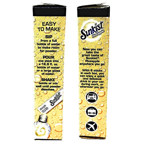 Sunkist Zero Sugar Singles To Go Bulk Variety Pack - 4 Flavors -