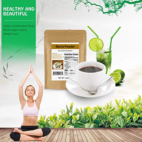 Ccnature Stevia Powder Extract Natural Sweetener Zero Calorie Su