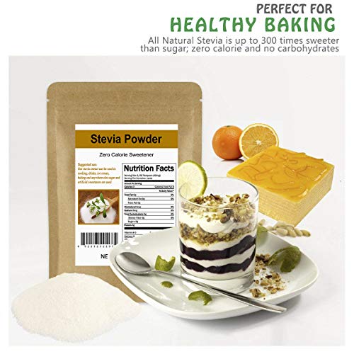 Ccnature Stevia Powder Extract Natural Sweetener Zero Calorie Su
