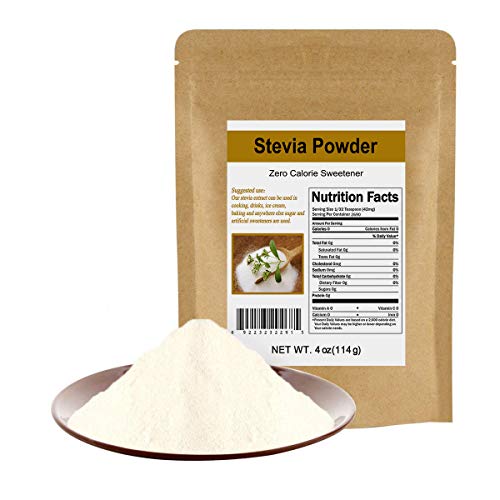 Ccnature Stevia Powder Extract Natural Sweetener Zero Calorie Su