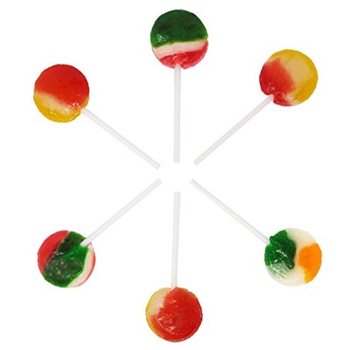 Lollipops - 5Lbs Of Assorted Flavors Of Mixed Fruit Suckers - Bu