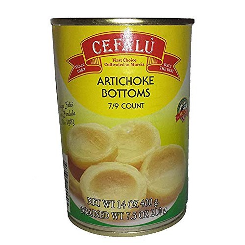 Cefalu Artichoke Bottoms 14 Ounce Can Product Of Spain, Non Gm