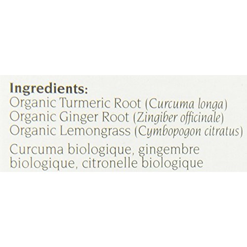 Celebration Herbals Organic Turmeric Ginger Lemon Blend, 24 Bags