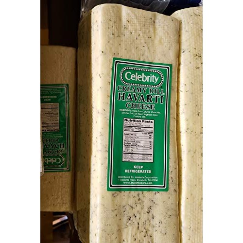 Celebrity Creamy Dill Havarti Cheese ~8 Lbs To 8.5 Lb