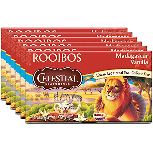 Celestial Seasonings African Red Herbal Tea, Rooibos Madagascar