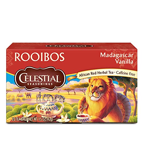Celestial Seasonings African Red Herbal Tea, Rooibos Madagascar