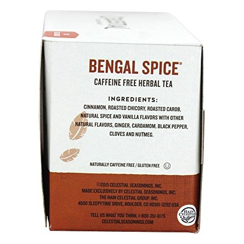 Celestial Seasonings Bengal Spice Herb Tea, 20 Ct Pack Of 2