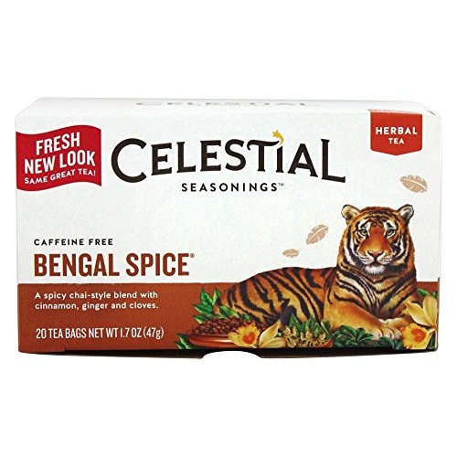 Celestial Seasonings Bengal Spice Herb Tea, 20 Ct Pack Of 2