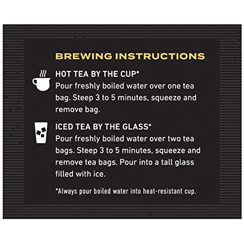Celestial Seasonings Black Tea, Energy Black Tea With Caffeine ,