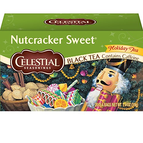 Celestial Seasonings Black Tea, Nutcracker Sweet, 20 Count Celestial Seasonings Black Tea, Nutcracker Sweet, 20 Count