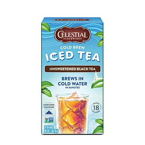 Celestial Seasonings Cold Brew Unsweetened, 18 Count