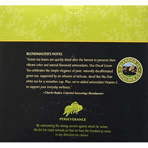 Celestial Seasonings Decaf Green Tea Bags - 40 Ct