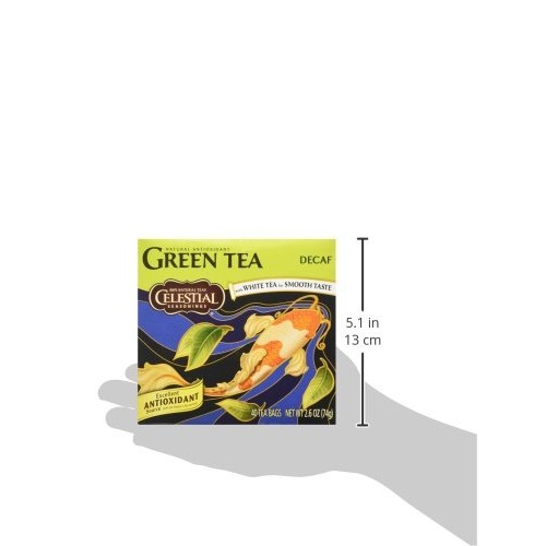 Celestial Seasonings Decaf Green Tea Bags - 40 Ct