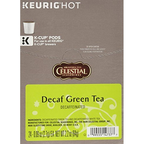 Celestial Seasonings Decaf Green Tea, K-Cup Portion Pack For Keu
