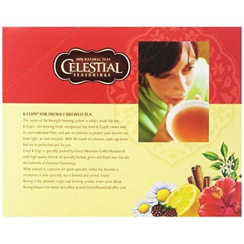 Celestial Seasonings Decaf Green Tea, Single-Serve Keurig K-Cup ...