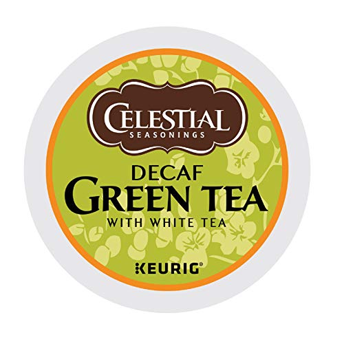 Celestial Seasonings Decaf Green Tea, Single-Serve Keurig K-Cup ...