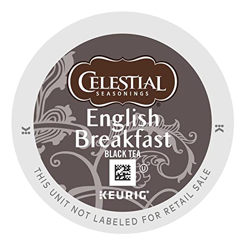 Celestial Seasonings English Breakfast Tea Single-Serve K-Cup,