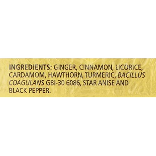 Celestial Seasonings Ginger & Probiotics Herbal Tea, 20 CT