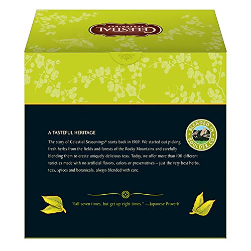 Celestial Seasonings Green Tea, Authentic, Contains Caffeine, 40...