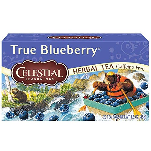 Celestial Seasonings Herb Tea True Blueberry 20 Bag Pack Of 2