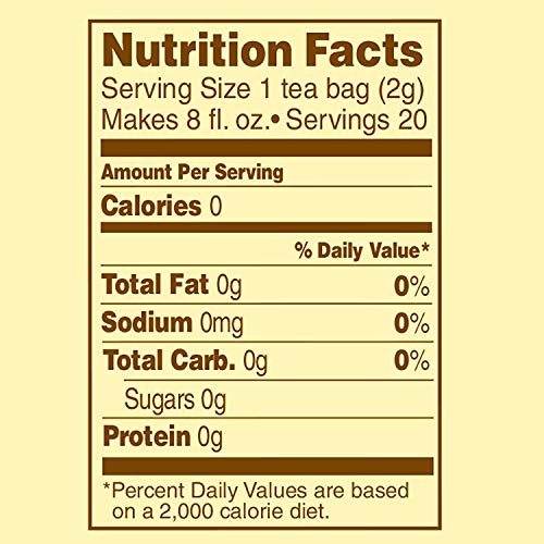 Celestial Seasonings Herb Tea True Blueberry 20 Bag Pack Of 2