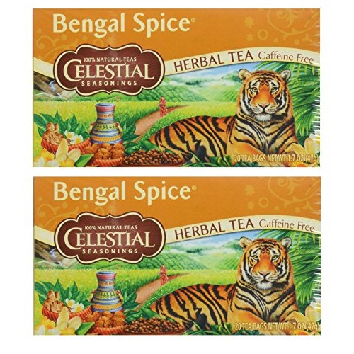 Celestial Seasonings Herbal Tea, Bengal Spice, 2 Pack