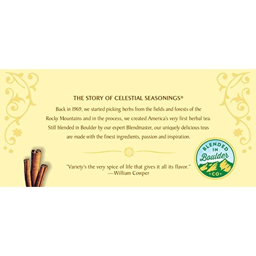 Celestial Seasonings Herbal Tea - Bengal Spice - Caffeine Free -