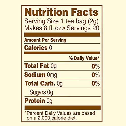 Celestial Seasonings Herbal Tea, Cinnamon Apple Spice, 20 Count