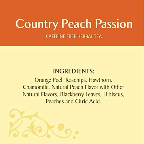 Celestial Seasonings Herbal Tea, Country Peach Passion, 20 Count