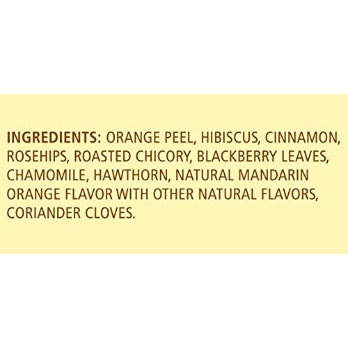 Celestial Seasonings Herbal Tea, Mandarin Orange Spice, 20 Count