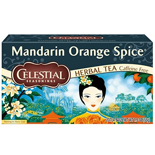 Celestial Seasonings Herbal Tea, Mandarin Orange Spice, 20 Count