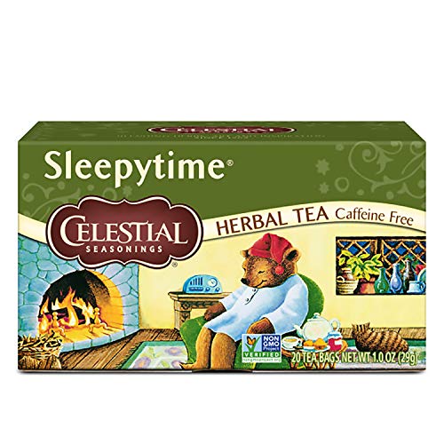 Celestial Seasonings Herbal Tea, Sleepytime, 20 Count, Pack Of 6