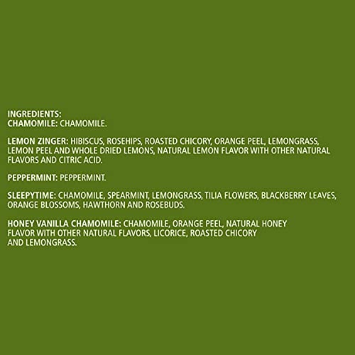 Celestial Seasonings Herbal Tea, Tea Sampler, 18 Count