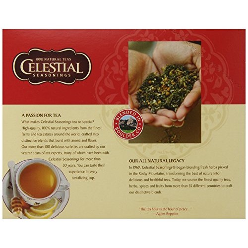 Celestial Seasonings India Spice Chai Black Tea, Single-Serve Ke