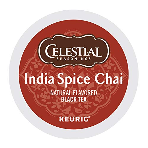 Celestial Seasonings India Spice Chai Black Tea, Single-Serve Ke