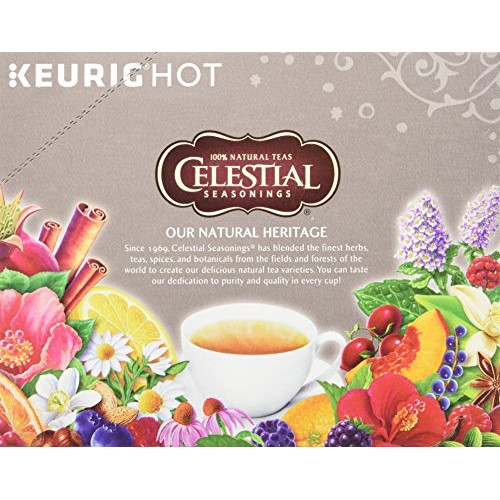 Celestial Seasonings Lemon Zinger Herbal Tea, Single-Serve Keuri