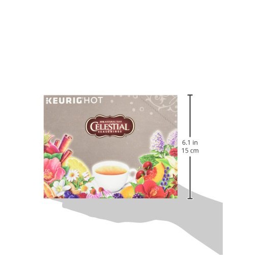 Celestial Seasonings Lemon Zinger Herbal Tea, Single-Serve Keuri