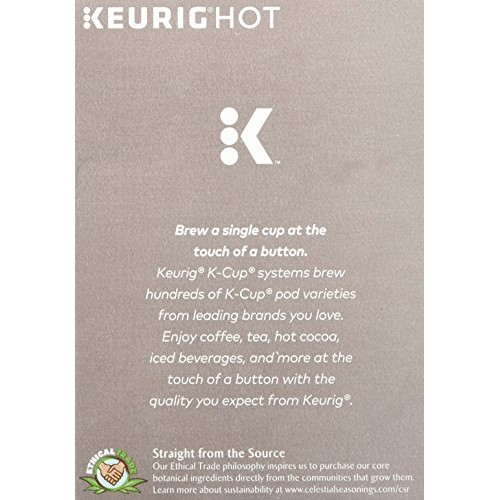 Celestial Seasonings Lemon Zinger Herbal Tea, Single-Serve Keuri