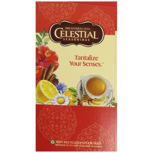 Celestial Seasonings Lemon Zinger Herbal Tea, Single-Serve Keuri