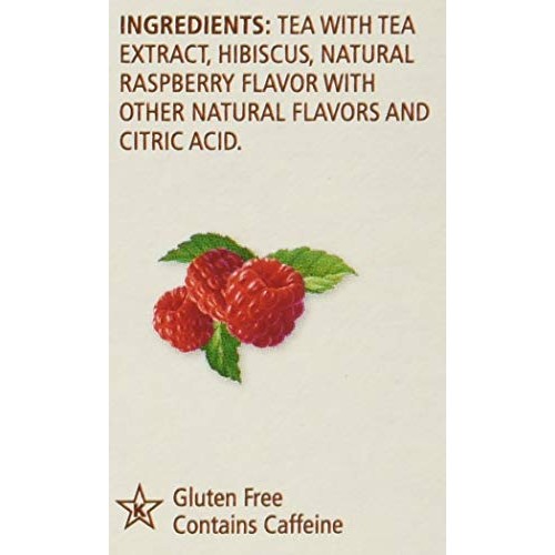 Celestial Seasonings Raspberry Cool Brew Iced Black Tea, 40 Tea