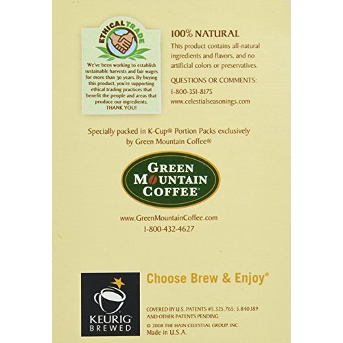 Celestial Seasonings Sleepytime Herbal Tea K Cup 48 Count Case F