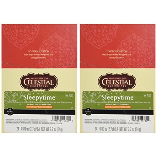 Celestial Seasonings Sleepytime Herbal Tea K Cup 48 Count Case F