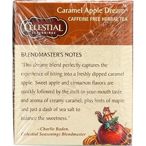 Celestial Seasonings Tea Caramel Apple Dream 20 Bags