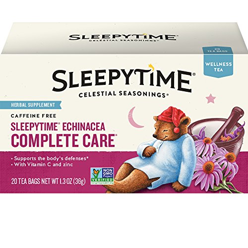 Celestial Seasonings Wellness Tea, Sleepytime Echinacea Complete