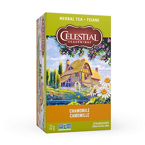 Celestial Seasonings Natural Herbal Tea, Chamomile 20 Ea Pack O