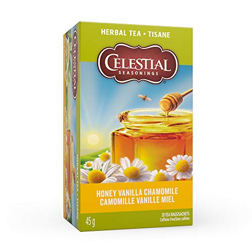 Celestial Seasonings Herb Tea Honey Vanilla Chamomile, 20-Count