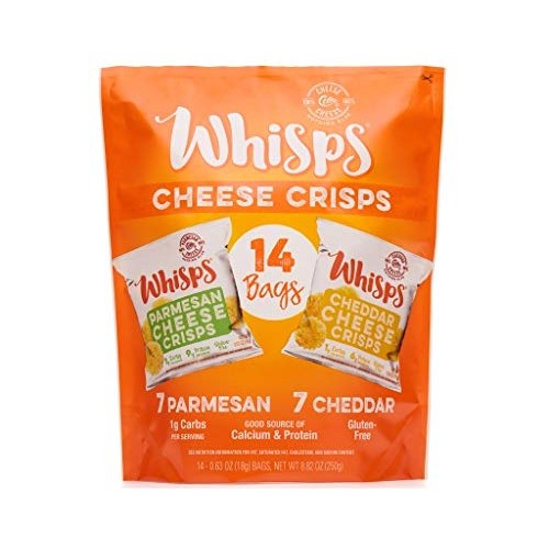 Cello Whisps All Natural Non-Gmo Gluten Free Cheese Cheddar &Amp; Pa