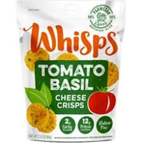 Cello Whisps Pure Parmesan Cheese Crisps, 12 Pack Of 2.12 Ounce